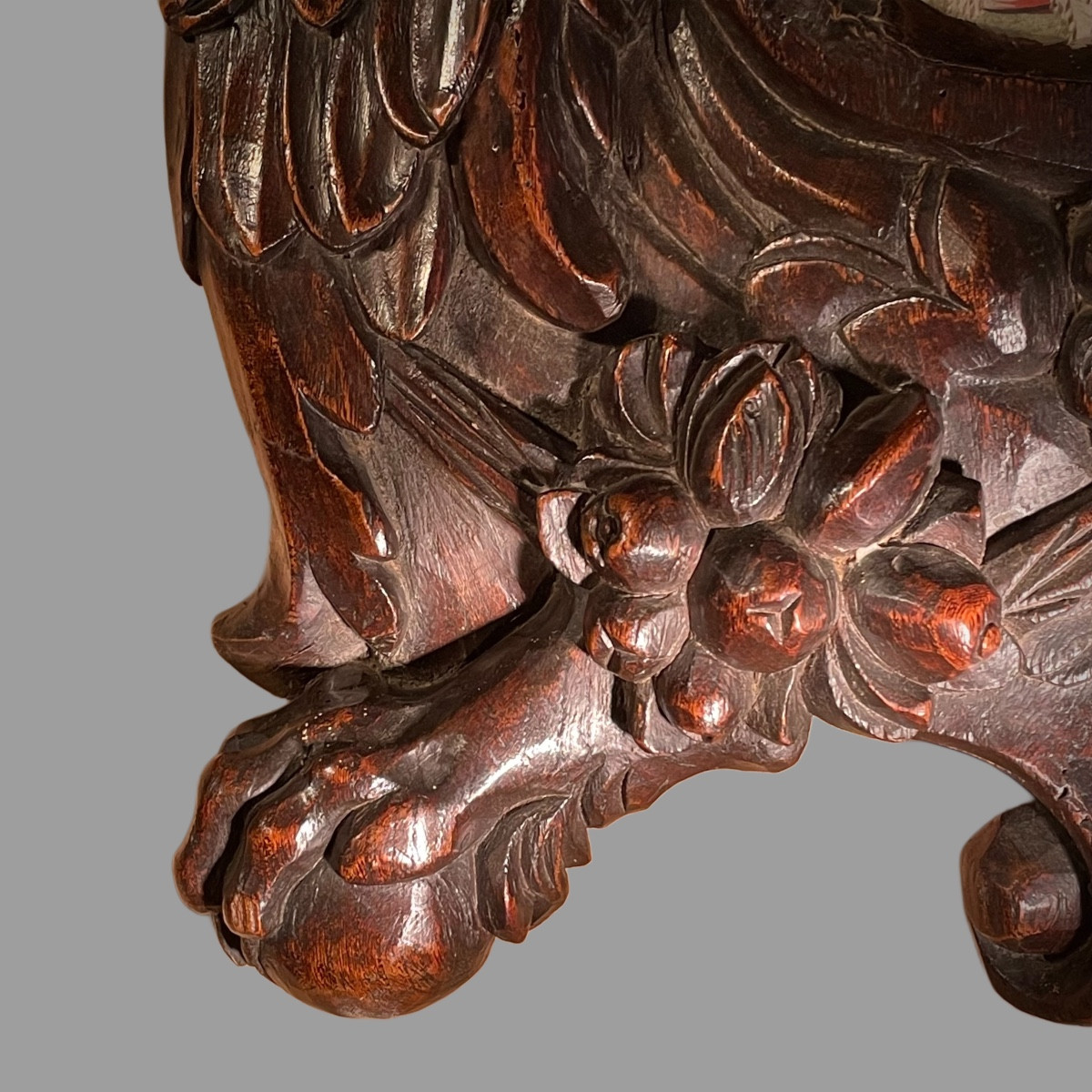 Reliquaire 4 Têtes D’anges Ste Colette St Janvier St Romuald St Gervais – Image 8