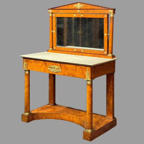 Console coiffeuse époque Empire
