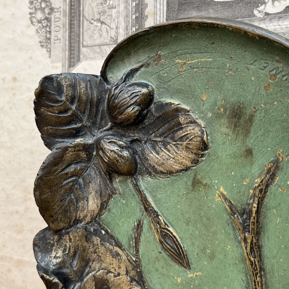 Coupe Vide Poche Bronze Par Albert Marionnet – Image 3