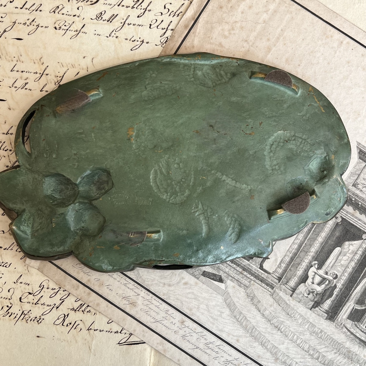 Coupe Vide Poche Bronze Par Albert Marionnet – Image 5