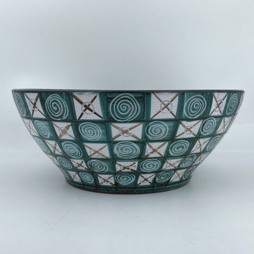 Grande coupe en céramique de Vallauris signé R.Picault ( Robert Picault 1919-2000)