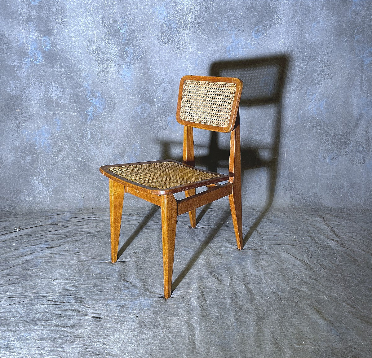 Ensemble table "marguerite" et chaises de Marcel Gascoin – Image 7