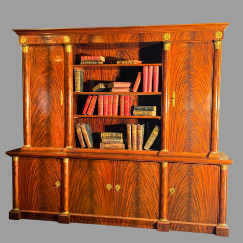 1765119-main-6a116abfda221 Buffet Bibliothèque Empire acajou