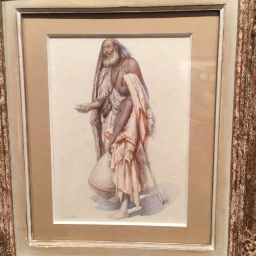 Aquarelle Orientaliste