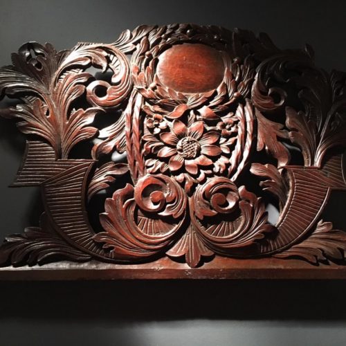 Sculpture Dessus De Porte Fin XVIIème