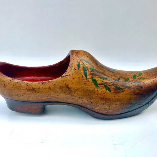 Enseigne métier De Sabotier - bois sculpté