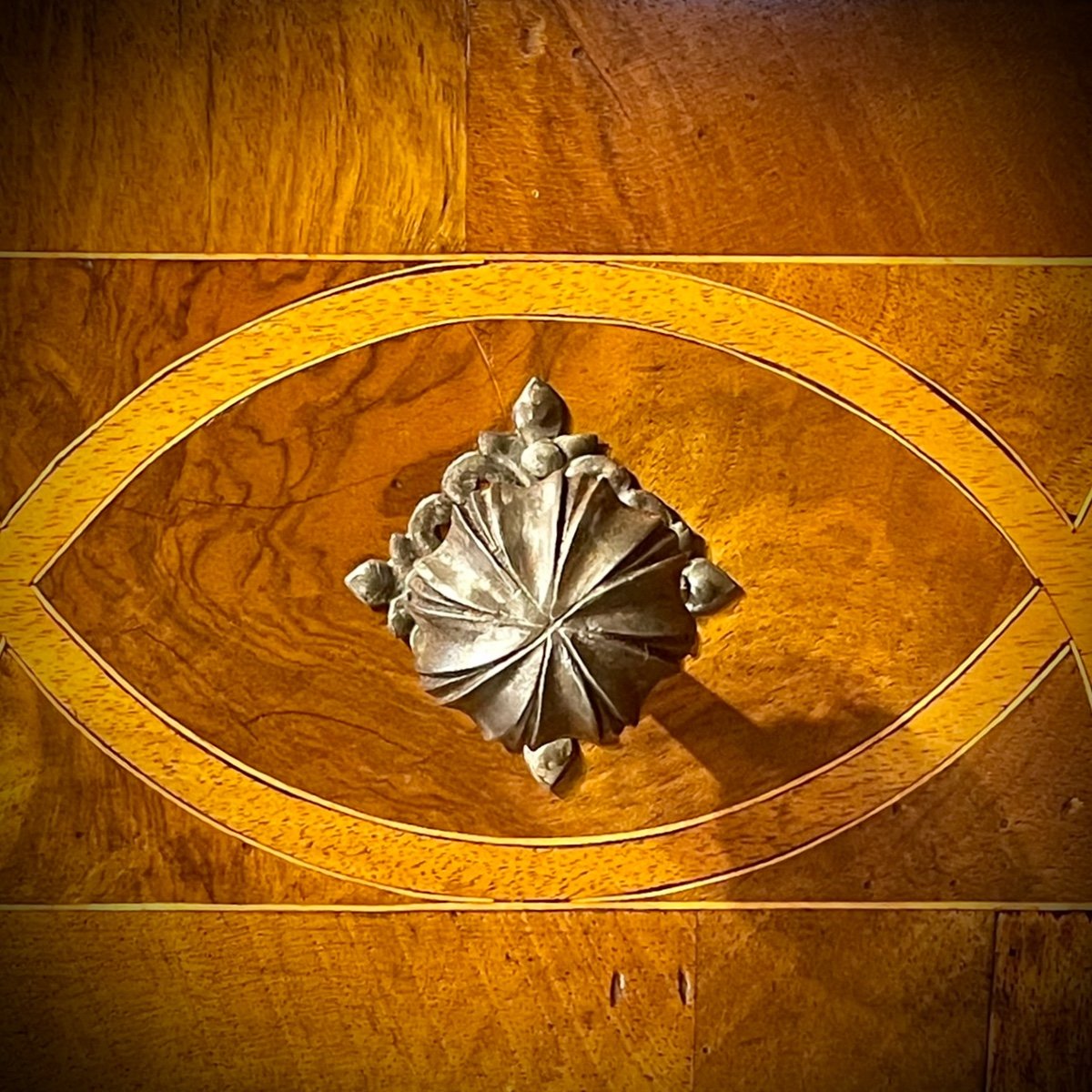 Cabinet De Naissance 18 ème Noyer Marqueté – Image 10
