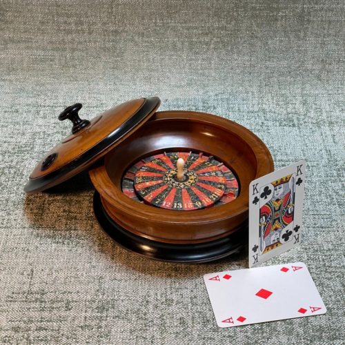petite roulette de table 19ème