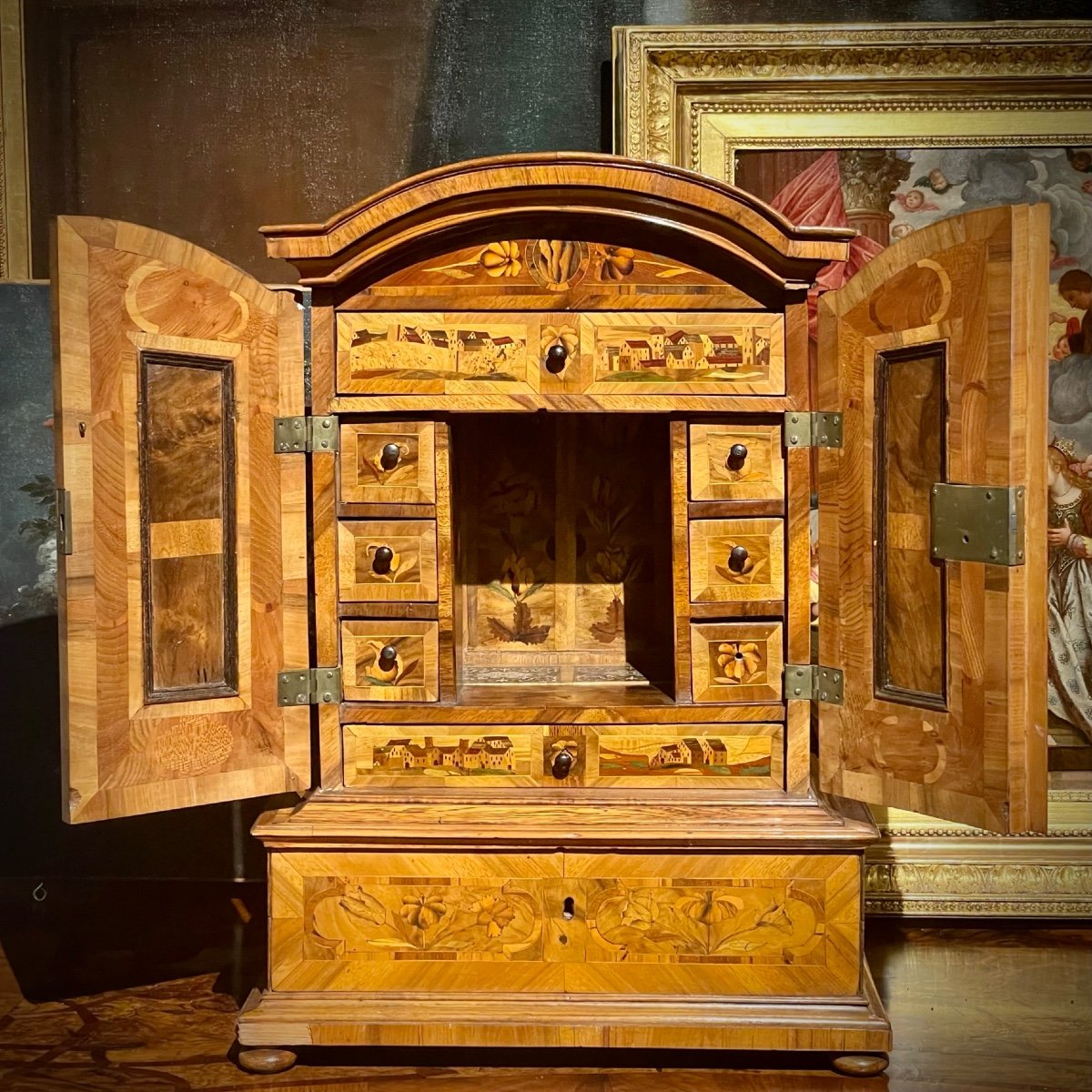 Cabinet XVIII ème Marqueté – Image 2