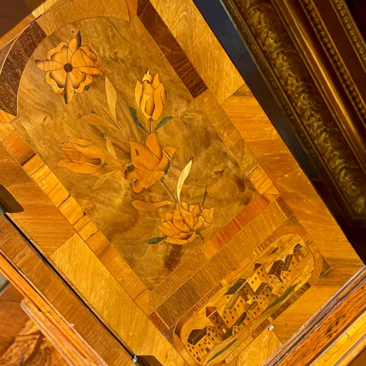 Cabinet XVIII ème Marqueté – Image 8